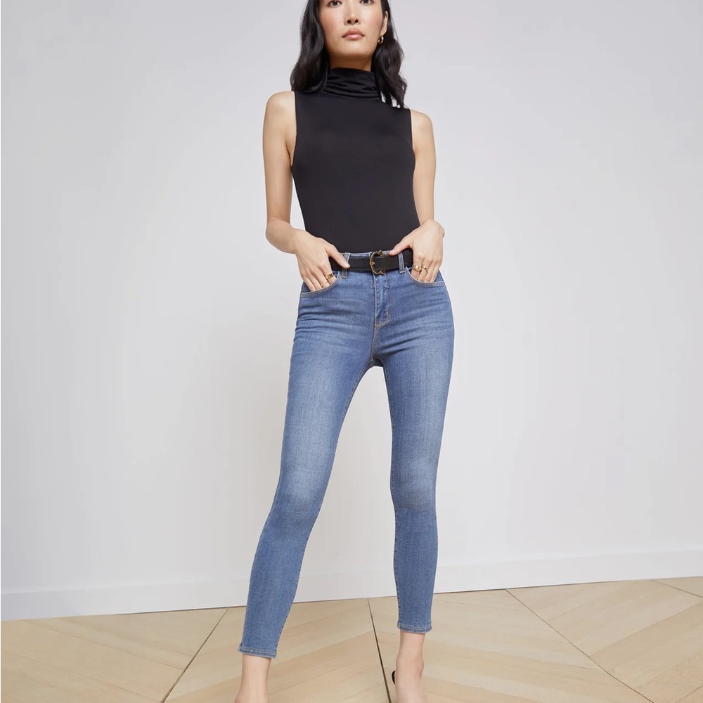 L'Agence Margot High Rise Skinny Jean Size 25